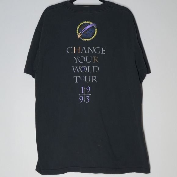 Vintage Michael W. Smith T-Shirt Size XL Change Your World Tour 1993 - Picture 5 of 7